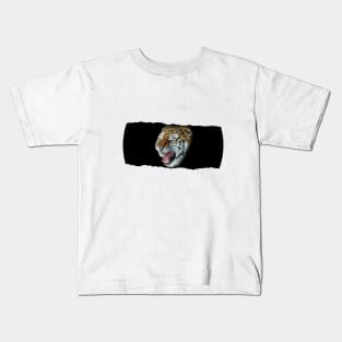 Snow Tiger Kids T-Shirt